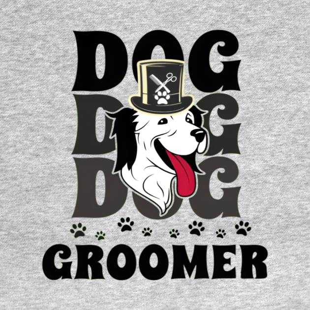 Funny Dog Groomer by baskonero Shop